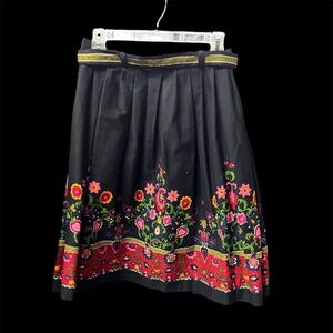 Vintage - Floral Motif Skirt - Size S
